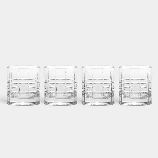 Picture of Orrefors 'Street' Set of 4 Old Fashioned Glasses