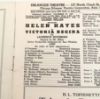 Picture of 1937 Helen Hays in 'Victoria Regina' at the Erlanger Theatre in Chicago Playbill