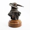 Picture of Vintage Bronze 'Buffalo Hunter' Bust by David Lemon