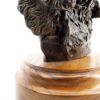 Picture of Vintage Bronze 'Buffalo Hunter' Bust by David Lemon