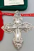 Picture of Reed & Barton Sterling Silver 2006 Francis 1 Christmas Cross Ornament, with box