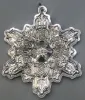Picture of Towle 1990 Annual Snowflake Ornament Sterling Silver, gently used