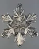 Picture of Sterling Silver 1990 Gorham 20th Anniversary Snowflake Christmas Ornament, no box
