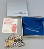 Picture of Wallace 1990 Christmas Memories "Train" Enameled Ornament Sterling Silver, with box