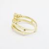 Picture of 14k Yellow Gold Diamond Jacket Ring 