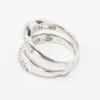 Picture of 14k White Gold Diamond Jacket Ring