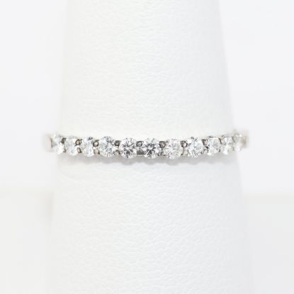 Picture of 14k White Gold Diamond Band