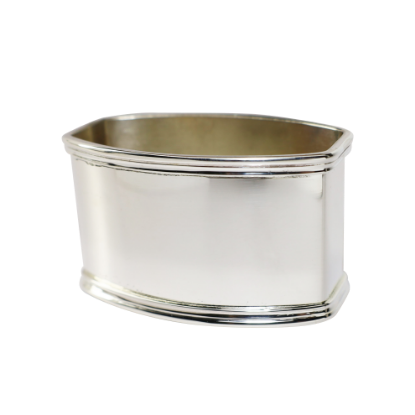 Picture of Plain Rolled Bands Style Sterling Silver Napkin Ring