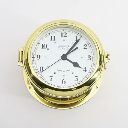 Picture of Weems & Plath Martinique Barometer and Quartz Ship's Bell Bronze Clocks