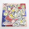 Picture of Set of 6 Salvadore Dali Enameled Ceramic Tiles