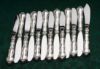 Picture of Gorham 'Strasbourg' 79-Piece Sterling Silver Luncheon Flatware Set with Chest