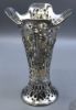 Picture of 1891-1919 .800 Hanau, Germany Silver Vase with Glass Liner by Georg Roth & Co.