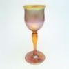 Picture of Antique Louis Comfort Tiffany Favrille Art Glass Wine Glass Goblet