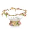 Picture of Jay Strongwater Cornelis Dutch Floral Glass Bowl