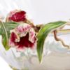 Picture of Jay Strongwater Cornelis Dutch Floral Glass Bowl