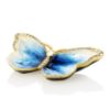 Picture of Jay Strongwater Juliet Butterfly Trinket Tray - Indigo