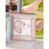 Picture of Jay Strongwater Leland Pavé Corner Square Frame - Pale Pink