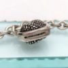 Picture of 1996 Barry Kieselstein Cord Sterling Silver Heart & Chain Link Pendant Necklace