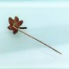 Picture of Vintage Sterling Silver, Plique à Jour Enamel & Pearl Stick Pin