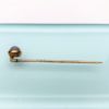 Picture of Vintage 14K Gold & Natural Pale Grey-Blue Star Sapphire Stick Pin