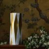 Picture of Bernardaud Porcelain 'Otto E Mezzo Diamonds' Vase by Marco Mencacci