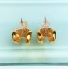 Picture of Vintage Kjl (Kenneth Jay Lane) Gold Plated Rams Head Earrings