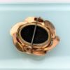 Picture of Victorian Era 9K Rose Gold Double Sided Hair Art/Mounring Brooch With Swiveling Frame