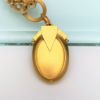 Picture of Rare Victorian Era 14K Gold Etruscan Revival Chain & Locket