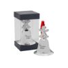 Picture of Wallace 2022 Silver-Plated Grande Baroque Bell Ornament w/Gingerbread Man Finial, 28th Edition
