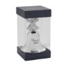 Picture of Wallace 2022 Silver-Plated Grande Baroque Bell Ornament w/Gingerbread Man Finial, 28th Edition