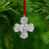 Picture of Gorham 2022 Annual Sterling Silver Cross Ornament - 9th Edition