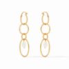 Picture of Julie Vos Simone - 3-In-1 Pearl Earrings