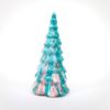 Picture of One Hundred 80 Degrees Medium Bright Teal Marbled Glass Tree By Glitterville  