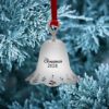 Picture of 2024 45th Edition Towle Pierced Bell Silver Plate Ornament