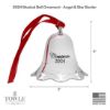 Picture of 2024 44th Edition Towle Musical Bell Silver Plate Ornament