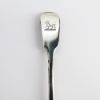 Picture of Antique 1862 English Sterling Silver Chocolate Spoon by Chawner & Co. (George William Adams, London)