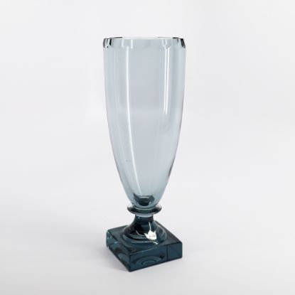 Picture of Ellis Bergh Kosta Boda Smokey/Blue Footed Crystal Vase