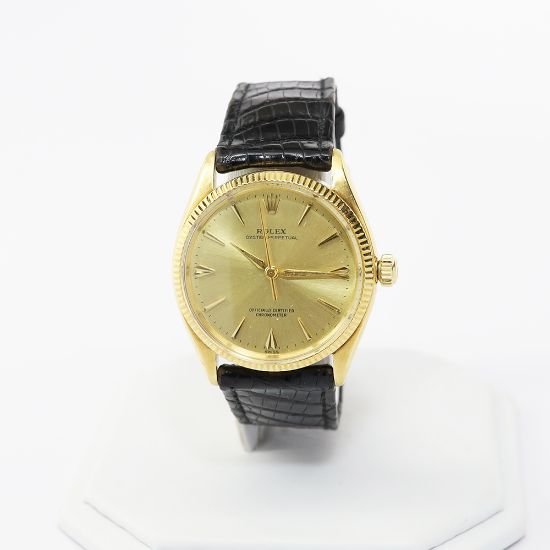 Picture of 18k Yellow Gold Oyster Perpetual Rolex 