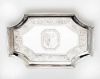 Picture of Antique 1810 English Sterling Silver Card Tray, Made in London