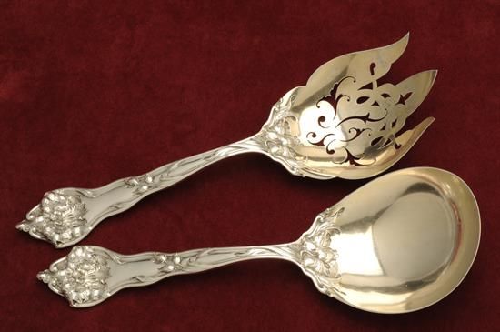 Picture of Salad Set All Silver