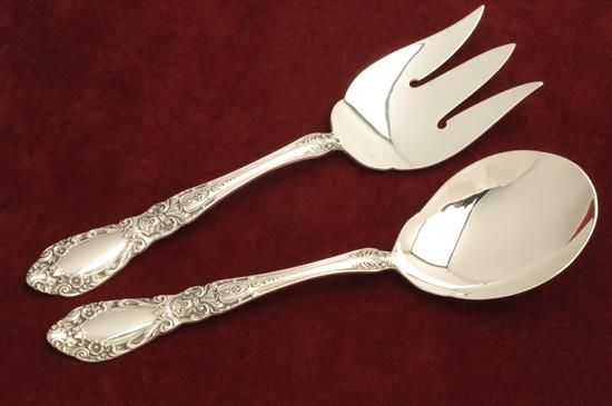 Picture of Salad Set All Silver