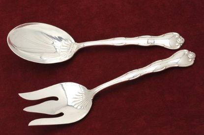 Picture of Salad Set All Silver