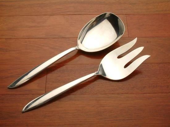 Picture of Salad Set All Silver