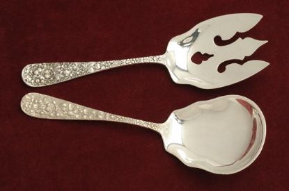 Picture of Salad Set All Silver
