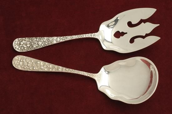 Picture of Salad Set All Silver