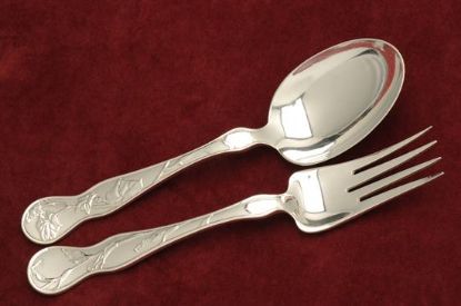 Picture of Salad Set All Silver