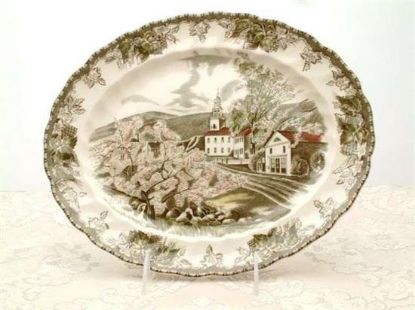 Picture of Oval Plat.13"