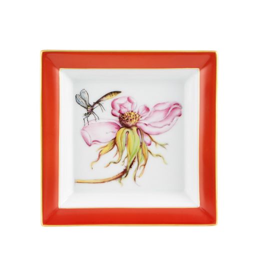 Picture of Vista Alegre Natura Square Tray - Rose