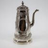 Picture of Antique 1784 English Sterling Silver Side Handled Chocolate Pot by William Cattell, London