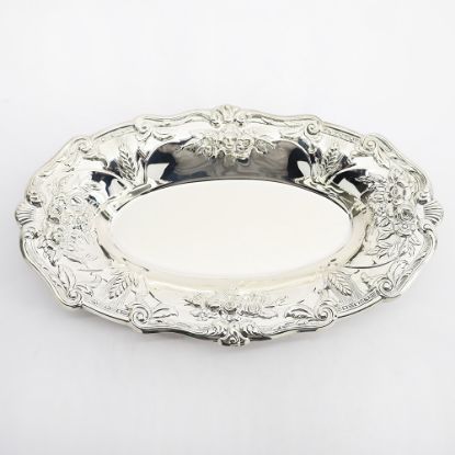 Picture of Antique Frank Whiting Sterling Silver Bread Tray, Style #1212
